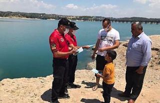 Jandarma suda boğulmalara karşı uyardı