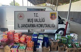 Jandarmadan sahte temizlik malzemesi operasyonu