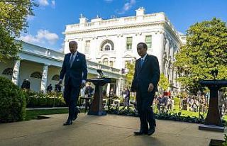 Japonya Başbakanı Suga ve ABD Başkanı Biden G7...