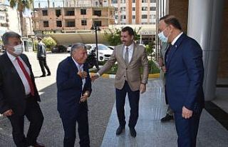 Kadim Aşiretler Federasyonu Vali Erin’i ziyaret...