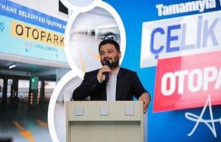 Kağıthane’de bir otopark daha yenilenerek hizmete...