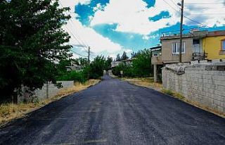 Kahramanmaraş’ta asfalt çalışmaları