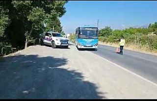 Kahramanmaraş’ta drone destekli trafik denetimi