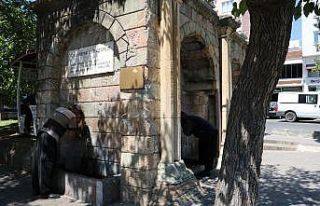 Kahramanmaraş’ta her köşe başında çeşme var