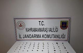 Kahramanmaraş’ta tarihi eser operasyonu