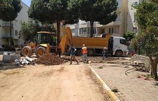Kanalizasyon çalışmaları yaz sezonunda askıya...
