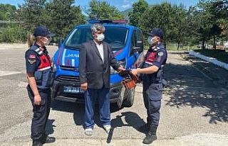 Karabük’te ağaç kesme motoru çalan şüpheli...