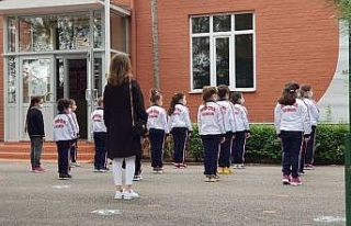 Karabük’te ilkokul öğrencileri yüz yüze eğitime...