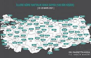 Karadeniz’deki 18 ilin 17’sinde vaka sayıları...