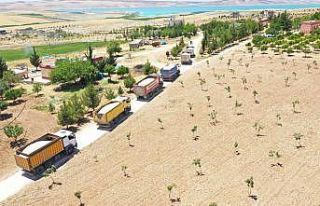 Karaköprü kırsalında yol atağı sürüyor