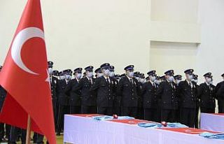 Karaman POMEM’de 260 polis adayı mezun oldu