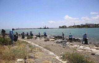 Karataş ve Yumurtalık’ta sahiller temizlendi