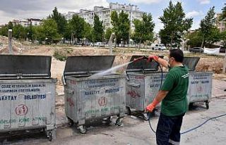 Karatay Belediyesi ilaçlama çalışmalarına hız...