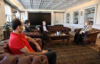 Kardeş Yeşilyurt Belediye Başkanı Melikgazi’de