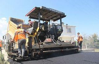 Kargıcak’taki yol çalışması tamamlandı