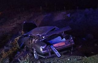 Kars’ta trafik kazası: 1 ölü, 1 yaralı