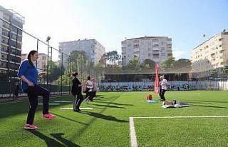 Kartallılar hafta sonuna sporla ‘Merhaba’ dedi