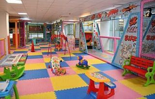 Kartepe çocuk oyun evi çalışmalarında sona gelindi