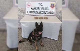 Kayalıklar arasında 3 kilo eroin bulundu