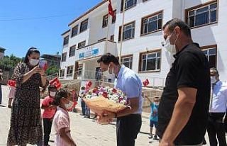 Kaymakam Abdil Koç, öğrencilerle bir araya geldi