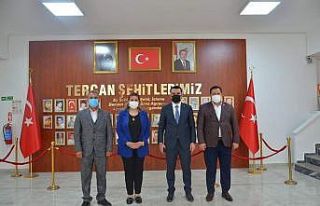 Kaymakam Çelik’e bir dizi ziyaret