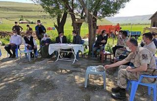 Kaymakam Demirer köy ziyaretlerine devam ediyor