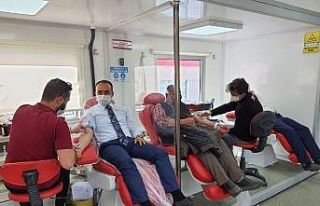Kaymakamlık kan bağışı kampanyası düzenledi