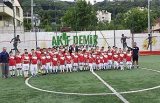 Kaynaşlı Belediyesi futbol okulu açıldı