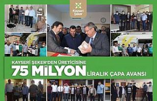 Kayseri Şeker’den çiftçisine büyük destek