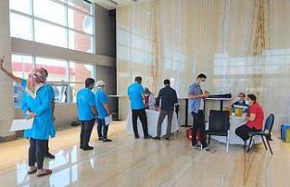 Kayseri Serbest Bölge’de aşı merkezi kuruldu