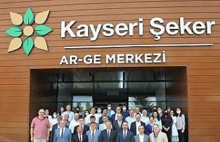 Kayseri Ticaret Borsası heyeti Kayseri Şeker’de