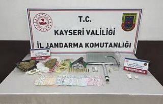 Kayseri’de uyuşturucu operasyonu: 2 gözaltı