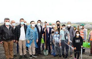 Keçiören’de Recep Tayyip Erdoğan Hatıra Ormanı...