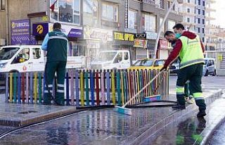 Keçiören’de rengarenk kuş besleme noktası