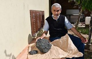 Kekik toplarken göktaşı bulduğunu iddia etti