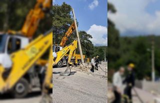 Kemer’de aydınlatma çalışması