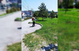 Kent Park ilaçlandı