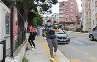 Kimliğini unutunca maraton koştu