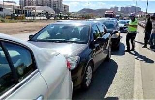 Kırıkkale’de zincirleme trafik kazası: 1 yaralı