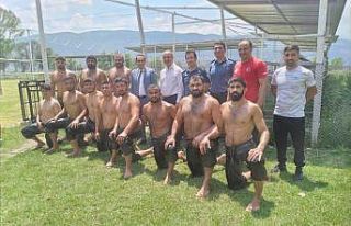Kırıkpınar güreşlerine Kargı’da hazırlanıyorlar