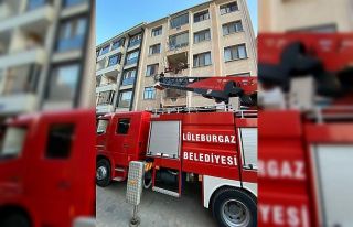 Kırklareli’nde yağmur suyu gideri borusuna sıkışan...