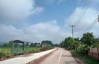 Kırsal mahallelerde yaya yolu çalışmaları devam...