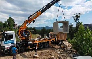 Kış aylarında bozulan yollara bakım