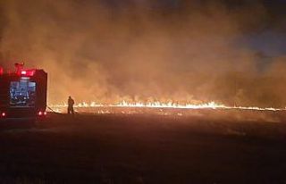 Kısa süre önce ayrıldığı tarlasında yangın...