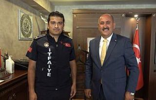 Kızılırmak’ta sürüklenen şahsı kurtaran itfaiye...