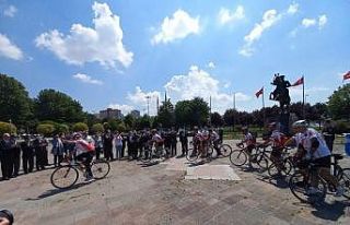 KKTC Gazisi için Ordu’ya pedal çevirdiler