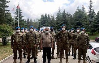 Komandolara Covid-19 aşısı uygulandı