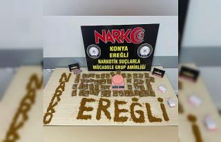 Konya’da uyuşturucu ve kaçak tıbbi ilaç ele...