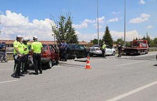 Köpeği kurtarmak isterken facianın eşiğinden...