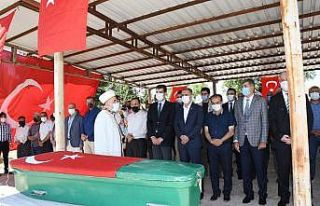 Kore Gazisi İbrahim Tatlı son yolculuğuna uğurlandı